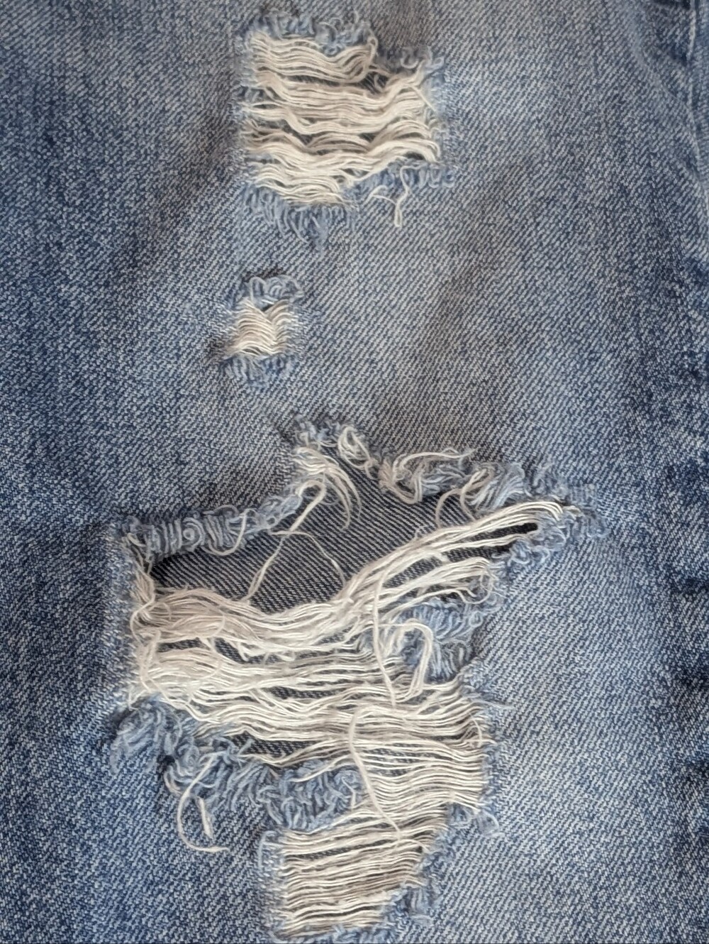 Abercrombie & Fitch Annie High Rise Girlfriend Jeans Distressed Size 25/0S EUC - Picture 7 of 12